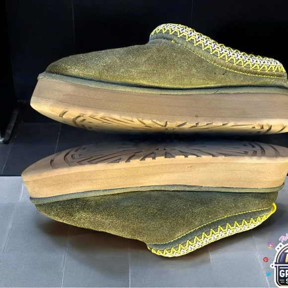 UGG TAZZ WOMEN SLIPPERS SUEDE BURNT OLIVE US 8 /UK 6 /EU 39 - Picture 10 of 11